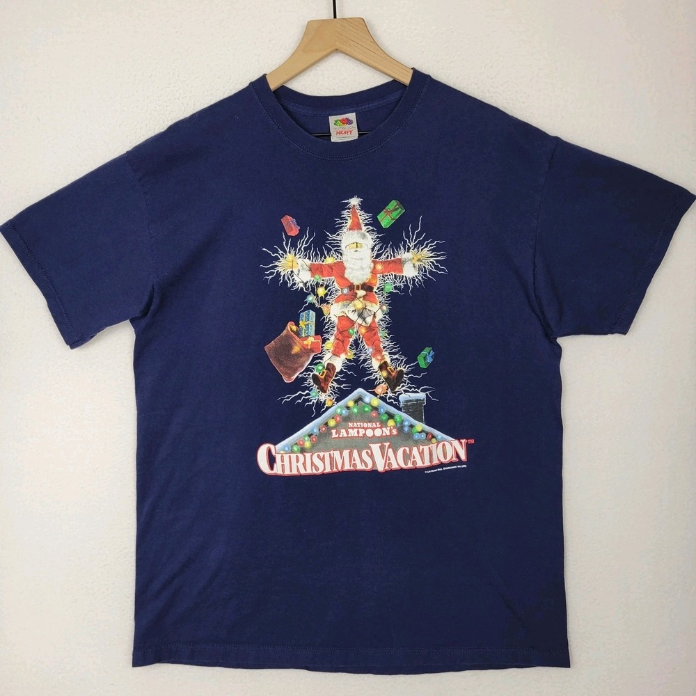 Vintage National Lampoon's Christmas Vacation T-Shirt Mens XL FOTL Movie Graphic